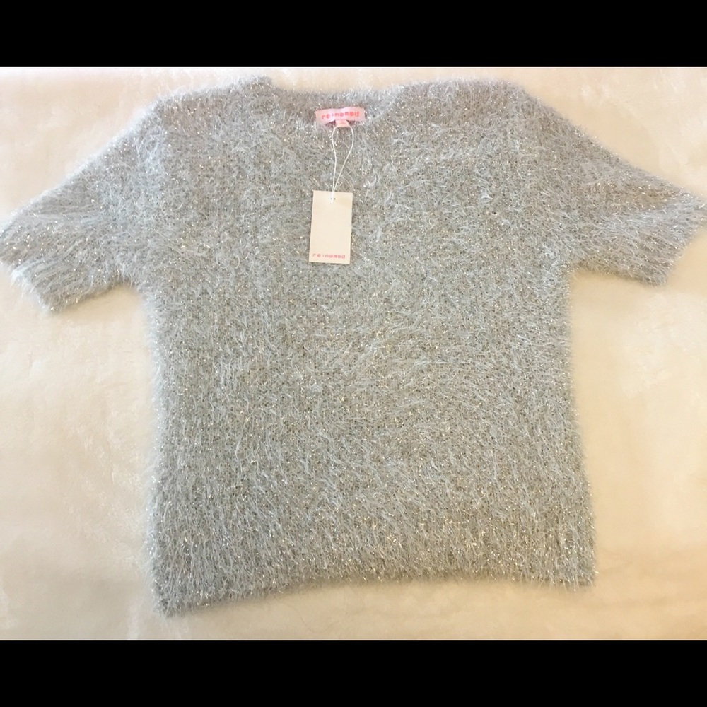 Fuzzy Lurex Sweater